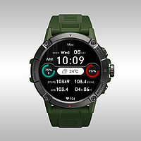 Смарт Часы Zeblaze Ares 3 green 1,52" IP68 360x360 Smart Watch Наручные Умные