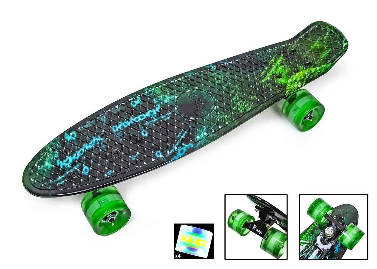 Penny Board "H20" Світні колеса