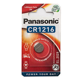 Батарейки Panasonic CR1216 Lithium 3V