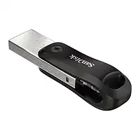 Флеш память SanDisk iXpand Go SDIX60N-128G-GN6NE Black 128 GB USB 3.0/Lightning