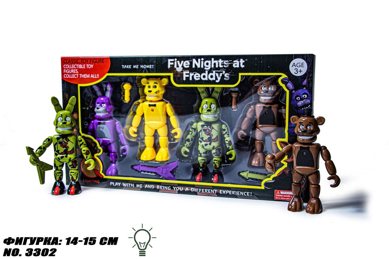 Набір Фігурок Freddy's Nights 3302