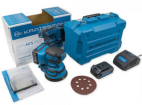 Акумуляторна орбітальна шліфмашина KRAISSMANN 1251 AES 20/2