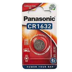 Батарейки Panasonic CR1632 Lithium 3V