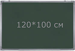 1-но поверхнева аудіторна шкільна магнітно-мелена дошка 120*100 см iBoard iB100x120G