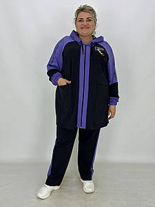 Костюм з двонитки "Ланцюжок" штани+кофта з гарною розтяжністю