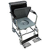 Інвалідна коляска із санітарним обладнанням Karadeniz Medikal G125 Медапаратура, фото 4