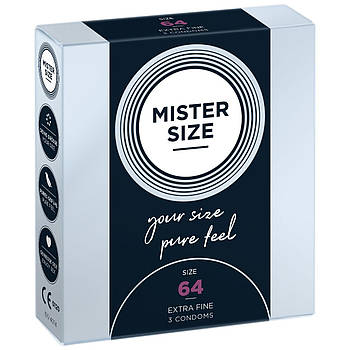 Презервативы Mister Size 64 (3 pcs)