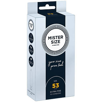 Презервативи Mister Size 53 (10 pcs)