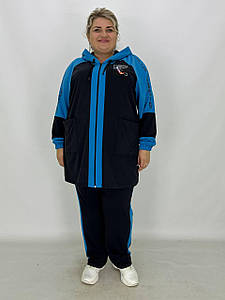 Костюм з двонитки "Ланцюжок" штани+кофта з гарною розтяжністю