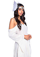 Leg Avenue Feather headband White | Puls69, фото 3