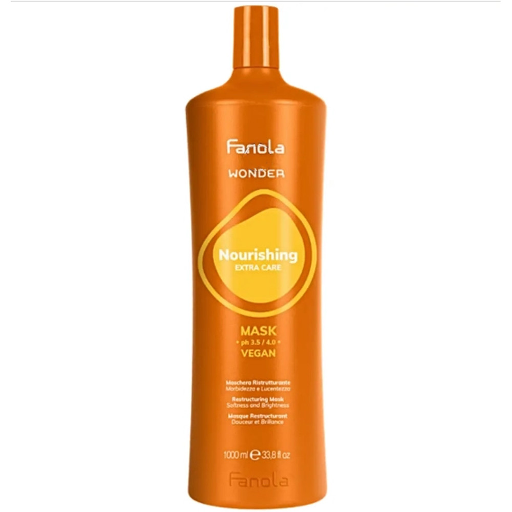 Маска для інтенсивного зволоження сухого волосся Fanola Wonder Nourishing Mask, 1000 мл