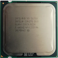 Б/У, Процессор, Intel Core 2 Duo E6750, s775, 2 ядра, 2.66 гГц