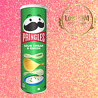 Чипсы Pringles Sour Cream & Onion со вкусом сметаны и лука 165 г