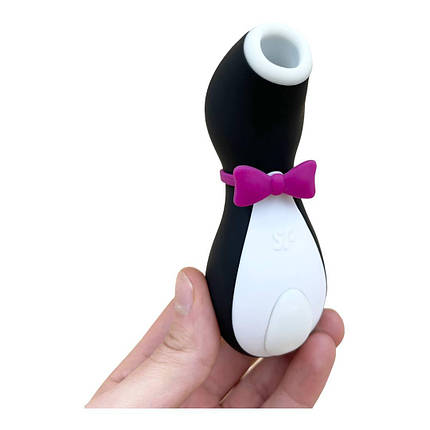 Вакуумний стимулятор клітора Penguin Симулятор орального сексу пінгвін, фото 1