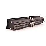Вбудований LED світильник VELA Grille-5 10W 3000К чорний 45°, фото 4