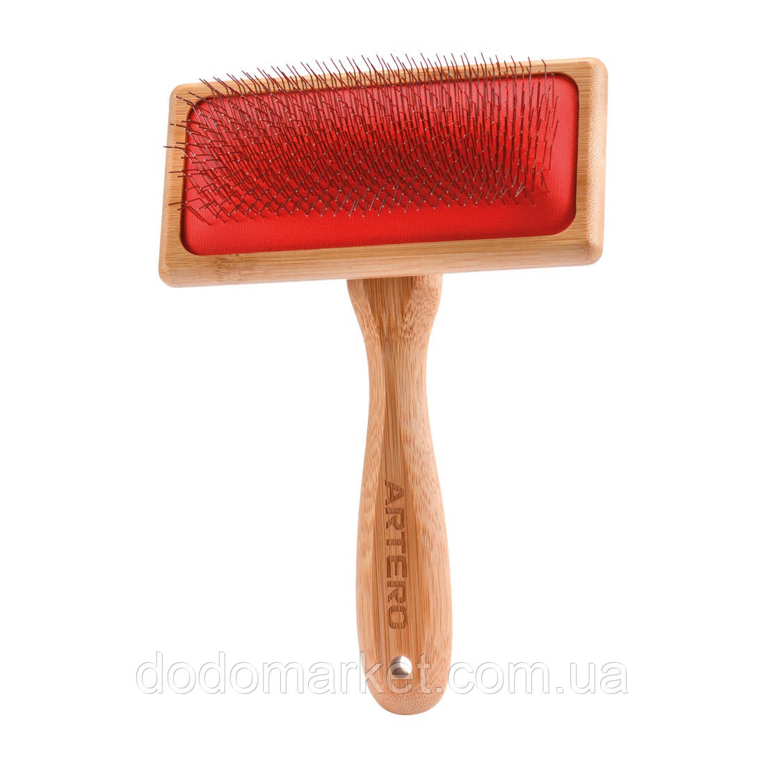 Щітка для видалення підшерстя з довгими зубцями, середня, Artero Nature Collection, 11х6 см, фото 1