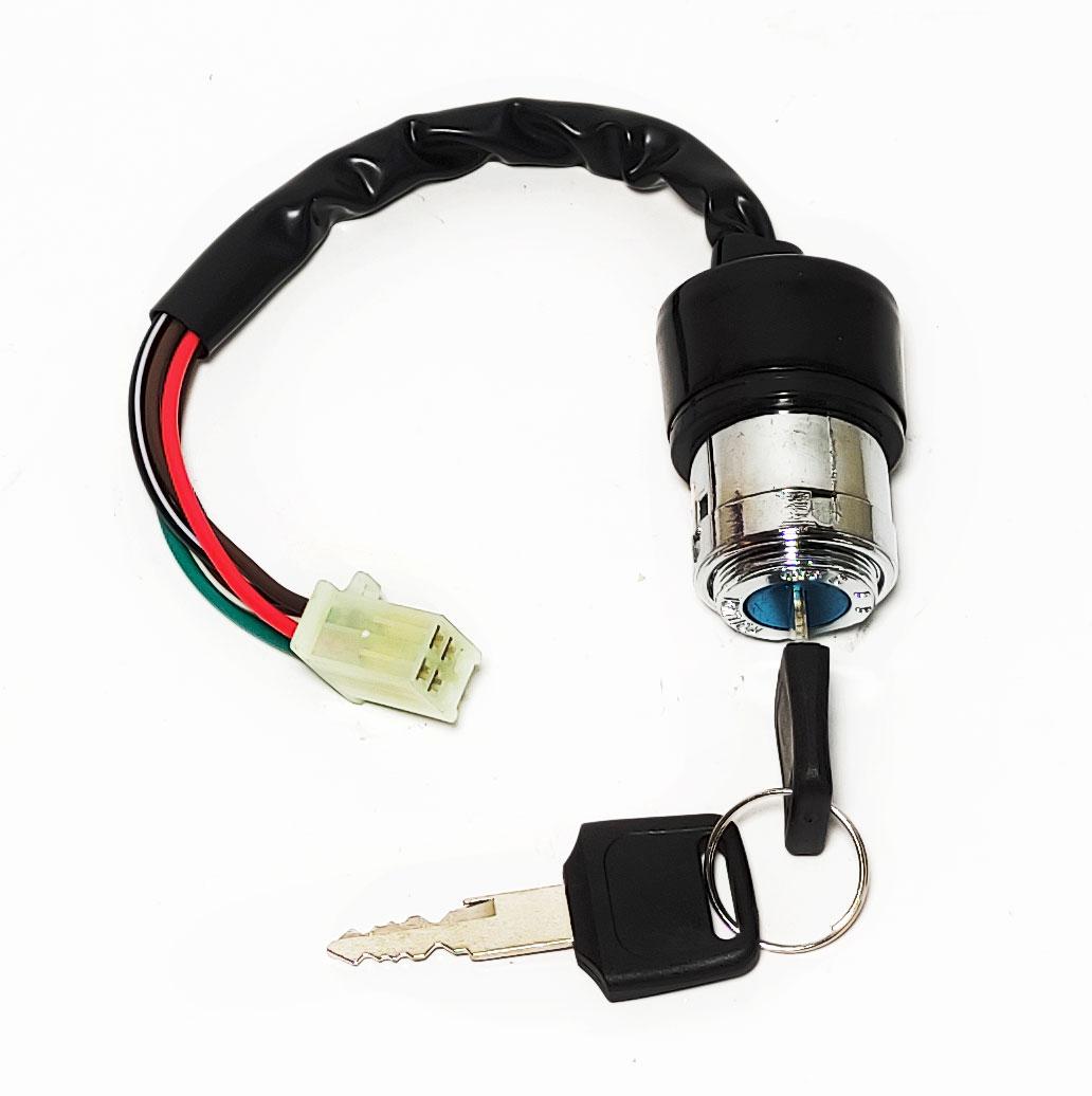 Замок запалювання 6 контактів 3 положення, фото 1