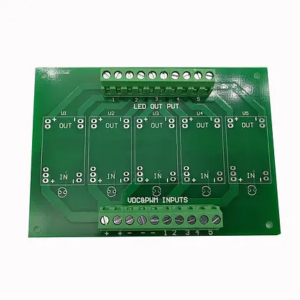 Друкована плата LDD-H Meanwell Driver, 115x80 мм. Універсальна плата для LED драйверів., фото 1