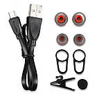 Навушники вакуумні MDR B922BL+BT, з мікрофоном / Бездротові блютуз навушники для спорту, фото 9