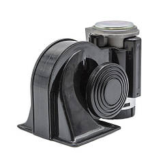 EL 100 750 / Cигнал звуковий "наутілус" 12V 2-тоновий (чорний)