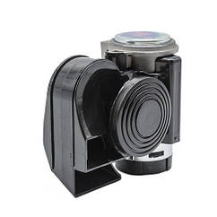 EL 100 770 / Cигнал звуковий "наутілус" 12V 2-тоновий (чорний)