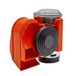 EL 100 780 / Cигнал звуковий "наутілус" 12V 2-тоновий (червоний)