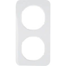 Рамка 2-пластик, R. 1 Berker Полярна білизна