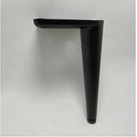 Мебельная ножка Sigma SBN 309, H=135мм черный матовый (111010)