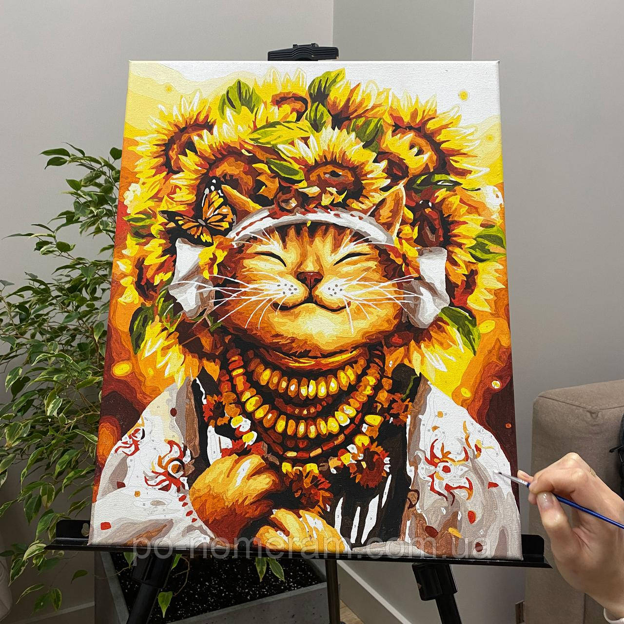 Картина по номерам патриотические котики Марианны Пащук купить на Po ...