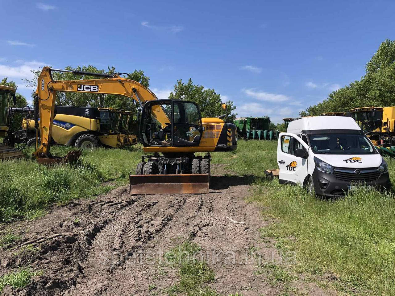 ТО экскаватора JCB JS175W - фото 1 - id-p1865416166