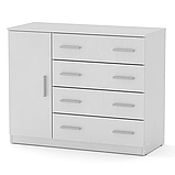 Комод 4+1Б горіх екко Компаніт (105х45х85 см), фото 2