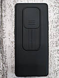 Чохол бампер карбоновий захисний Nillkin Camshield для One Plus 8Pro цвет чорний, фото 3