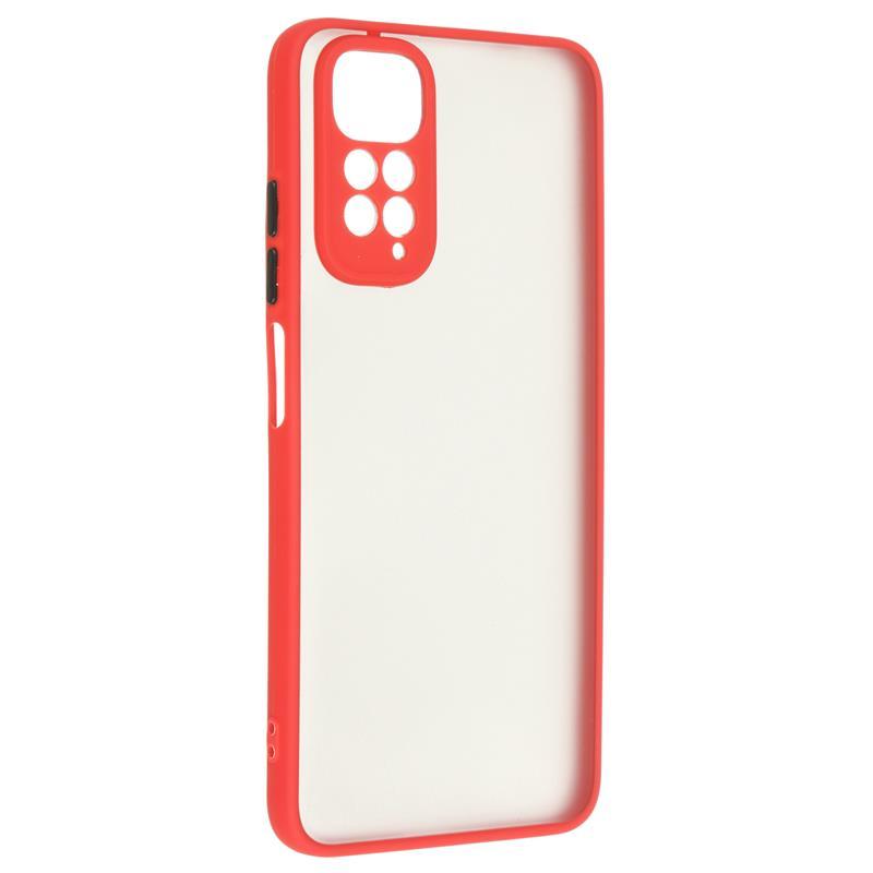 Чохол-накладка Armorstandart Frosted Matte для Xiaomi Redmi Note 11/Note 11s Red (ARM66740), фото 1