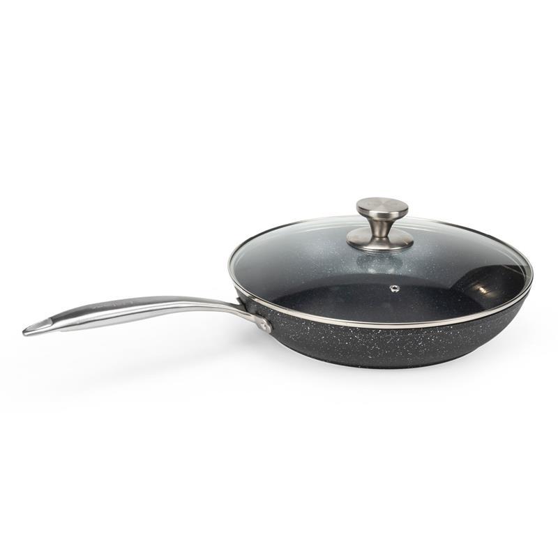Сковорода кована з кришкою Holmer FP-22730-SSMBML Elegance 30 см