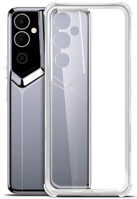 Чохол-накладка BeCover Anti-Shock для Tecno Pova 4 (LG7n) Clear (708903), фото 1