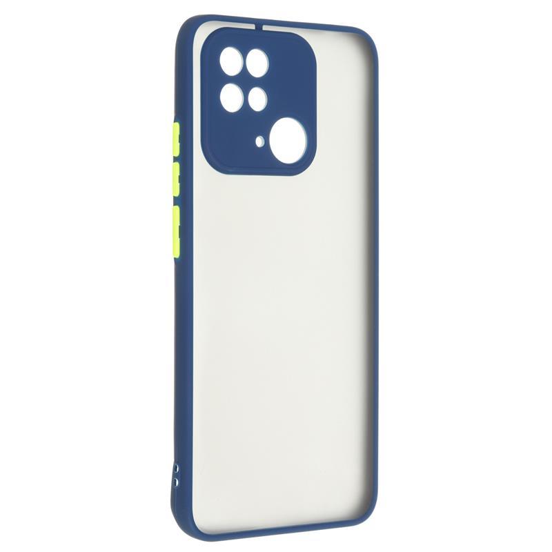 Чохол-накладка Armorstandart Frosted Matte для Xiaomi Redmi 10C Navy Blue (ARM66735), фото 1