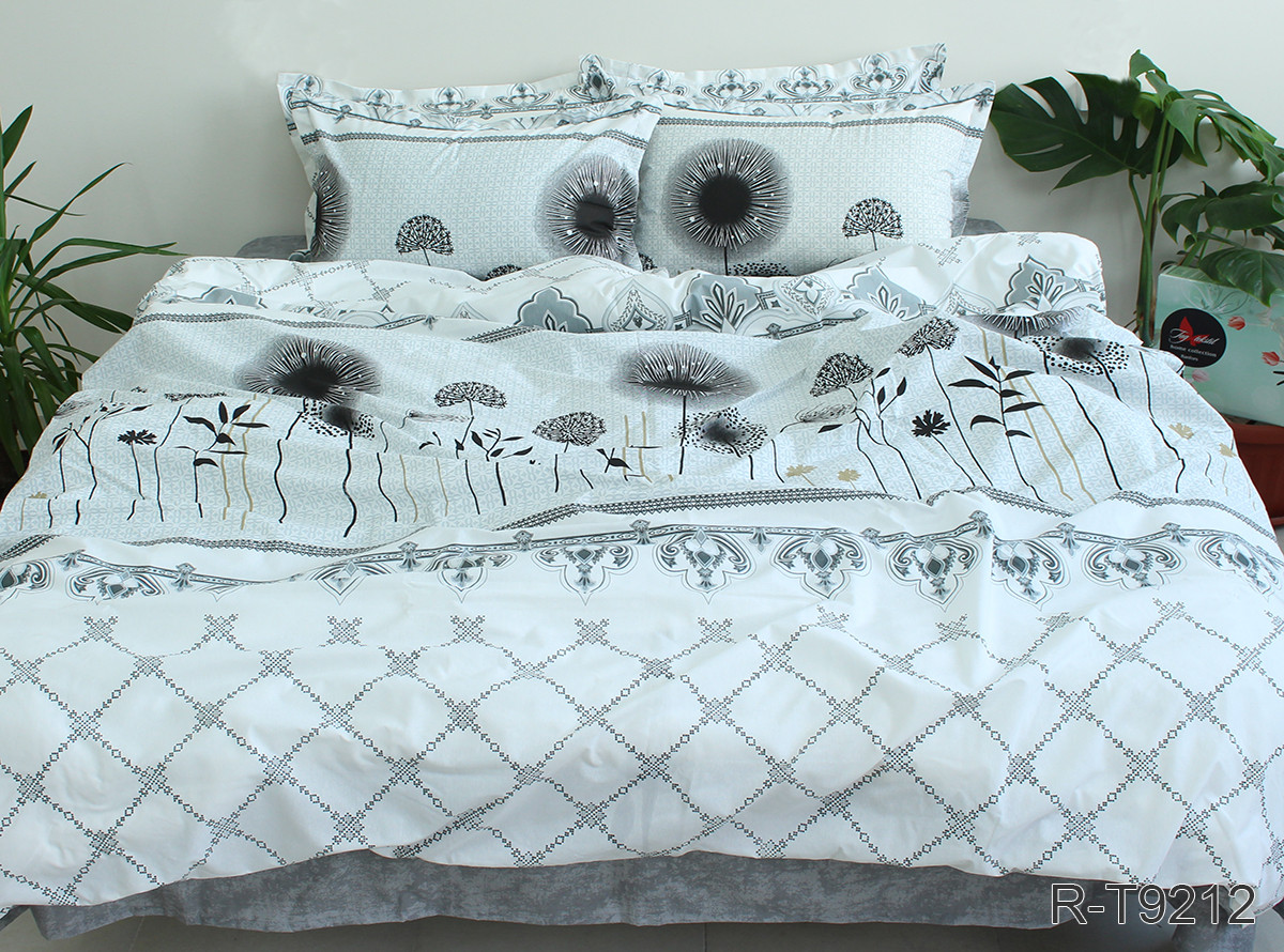 Постільна білизна Євро максі ранфорс (Туреччина) ТМ TAG R-T9212, фото 1