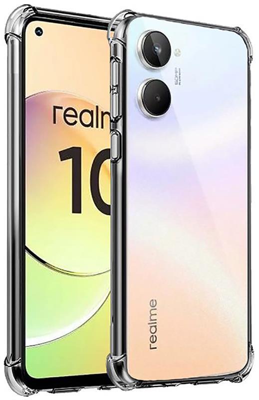 Чохол-накладка BeCover Anti-Shock для Realme 10 Clear (708927), фото 1