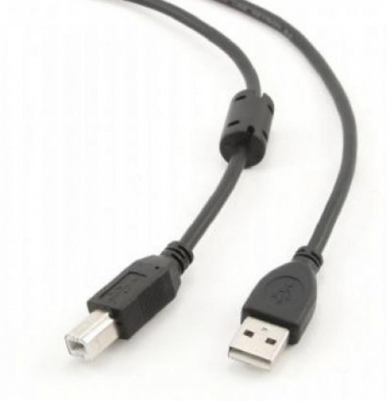 Кабель USB Cablexpert USB 2.0 AM/BM 4.5m Cablexpert (CCP-USB2-AMBM-15)