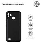 Чохол-накладка Armorstandart Matte Slim Fit для Tecno Pop 5 Go (BD1) Camera cover Black (ARM65318), фото 2