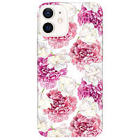 Гарний силіконовий бампер на телефон iPhone 12 | "Квіточка"