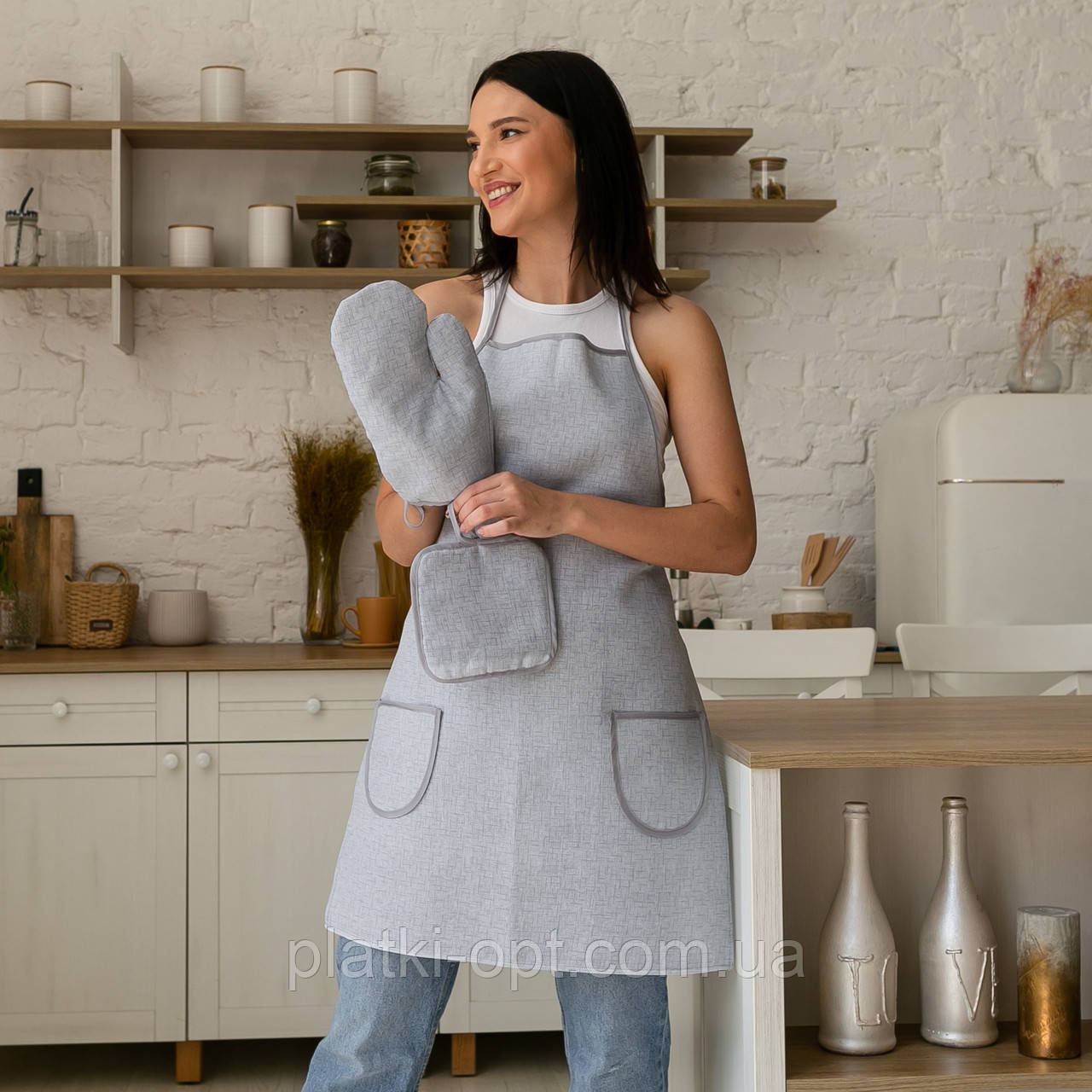 Кухонний набір "Льон" 4в1