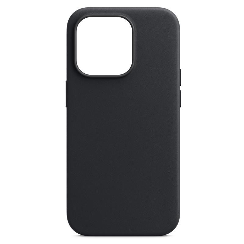 Чохол-накладка Armorstandart Fake Leather для Apple iPhone 14 Pro Black (ARM64397), фото 1