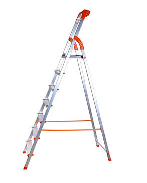 Драбина алюмінієва Dozer Eco 120 кг 4 сходинки (А0050844), фото 1