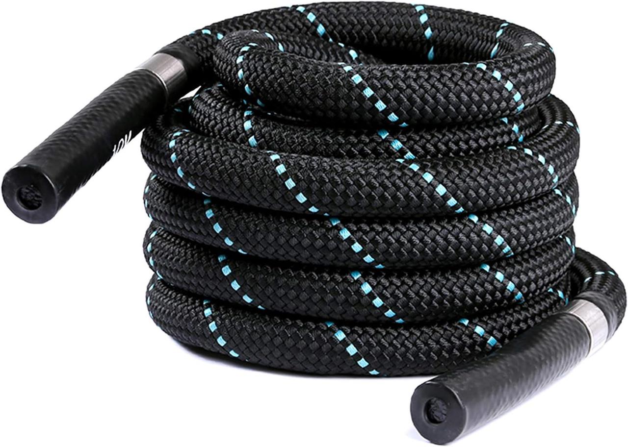 Канат тренувальний для кросфіту 12м Battle Rope WCG 38х12 AS