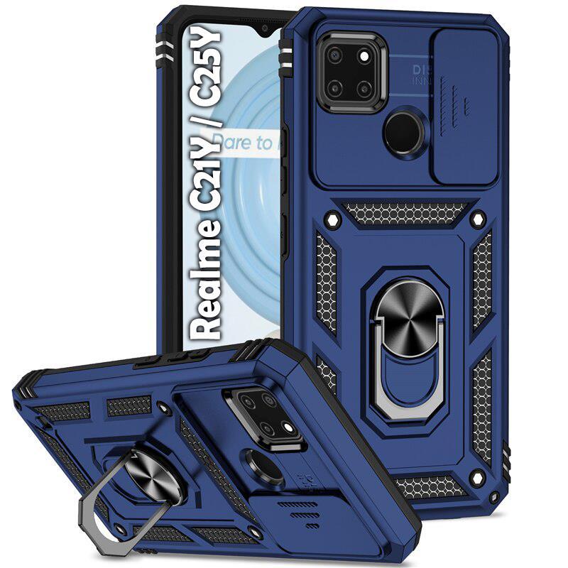 Чохол-накладка BeCover Military для Realme C21Y 2021/C21Y 2022/C25Y Blue (708833), фото 1