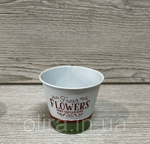 Відерко флористичне для квітів flowers
