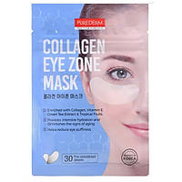 Колагенові патчі під очі Purederm Collagen Eye Mask Zone 30 шт