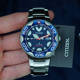 Часы Citizen BN0231-52L Eco-Drive Promaster Sea Colection Black Orca Whale