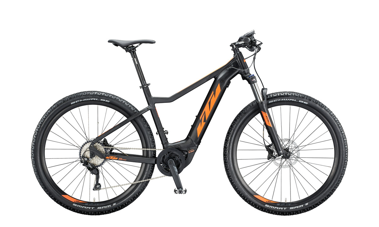 Електровелосипед KTM MACINA RACE 291 29", рама М, чорно-жовтогарячий, 2020